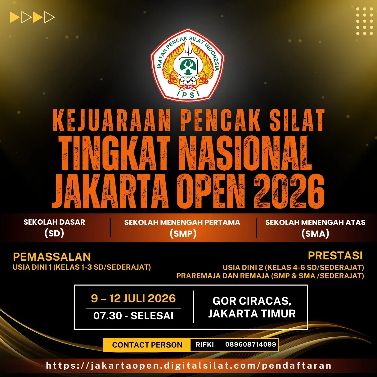 Poster Jakarta Open 2026