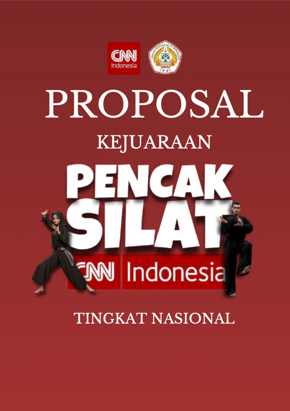 Poster KEJUARAAN PENCAK SILAT CNN INDONESIA 2026