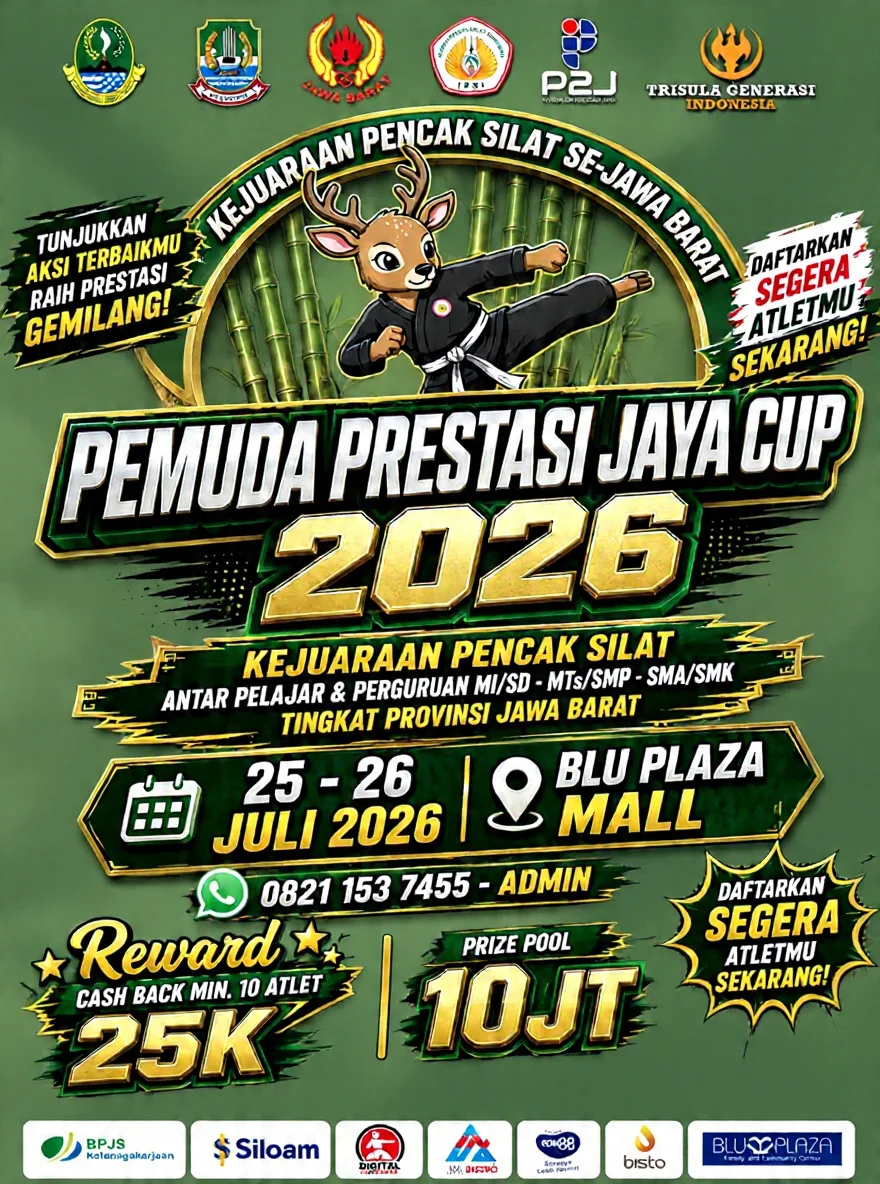 Poster PEMUDA PRESTASI JAYA CUP 2026